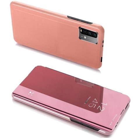 Hurtel Capa Xiaomi Poco M E Redmi T Clear View Rosa Kuantokusta