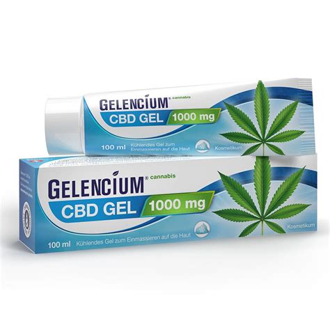 GELENCIUM Cannabis CBD Gel 1000 mg kühlend 100 ml Shop Apotheke