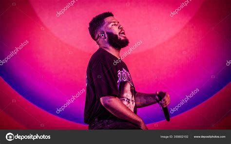 Cantante Khalid Ziggo Dome Día Octubre 2019 Amsterdam Países Bajos