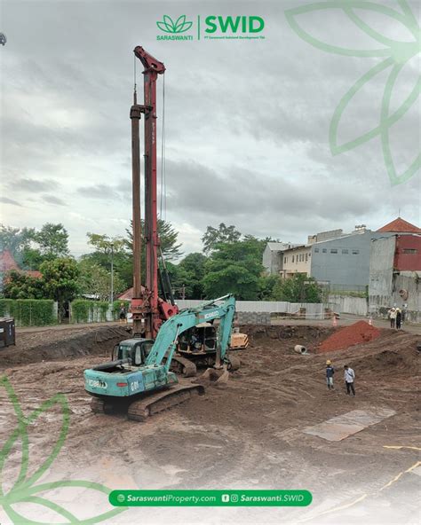 Progress Pembangunan Tower Arjuna Bima April 2023 PT Saraswanti