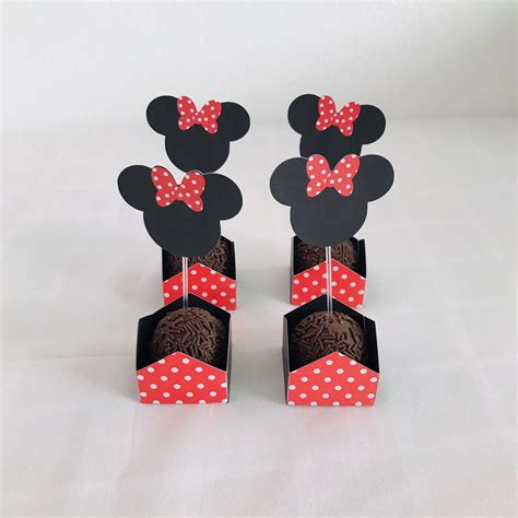 Kit Festa Minnie Vermelha Papelaria Elo Produtos Especiais