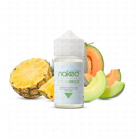 Líquido Naked 100 Menthol Freebase 3mg Polar Breeze Vaporon