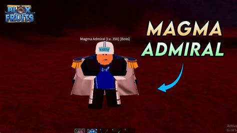 Where Is Magma Admiral Boss In Blox Fruits EXACT Location YouTube