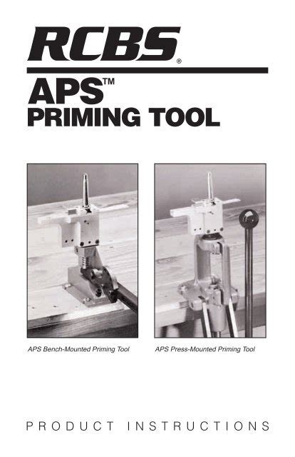 Aps Priming Tool Instructions Rcbs