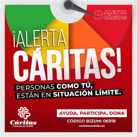 Cáritas Córdoba activa una campaña de ayuda para poder seguir