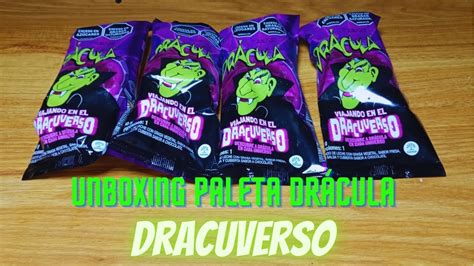 unboxing nueva colección paleta Drácula dracuverso YouTube