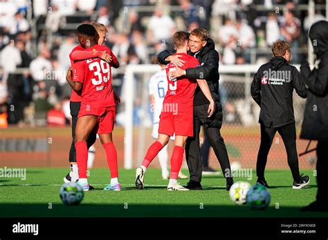 Superliga Spiel Zwischen Dem FC Nordsjaelland Und Dem FC Kopenhagen