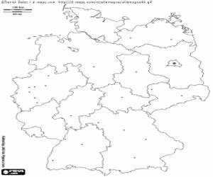 Cartina Germania Da Stampare