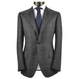 CESARE ATTOLINI Brown Cashmere Wool Blazer IsuiT