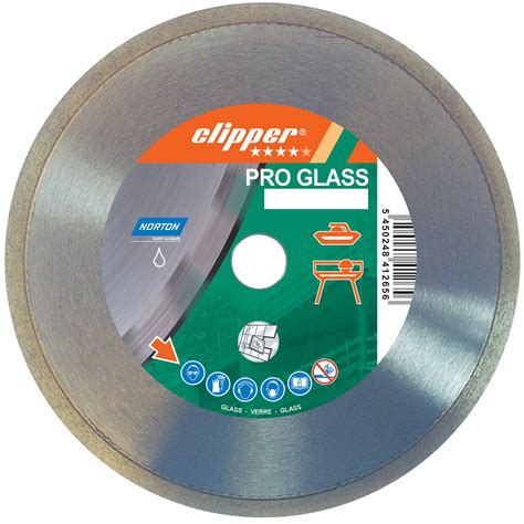 Disque diamant NORTON Pro Glass Ø 200 mm Alésage 25 4 70184630185