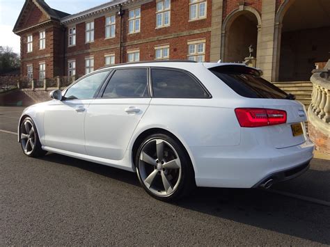 For Sale - 2014 Audi A6 Avant Black Edition Ultra 190PS White 20" Rotor Sat Nav Bose Heated ...