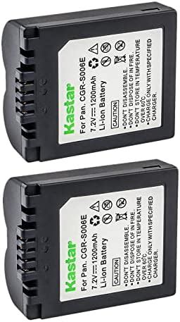 Amazon Kastar Pack Battery And Charger For Panasonic Cgr S A