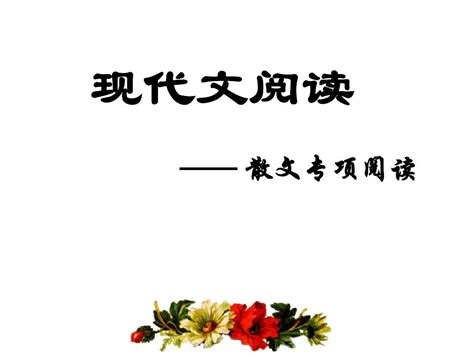 2015中考语文复习现代文阅读word文档在线阅读与下载无忧文档