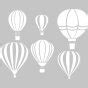 Harriet Bee Westphalia Hot Air Balloon Wall Decal Set Of 6 Reviews Wayfair