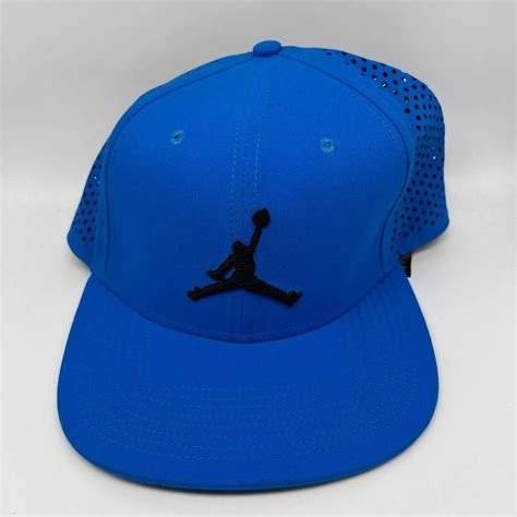 Jordan Brand Air Jordan Jumpman Hat Snapback Cap Blue Men Chicago Bulls ...