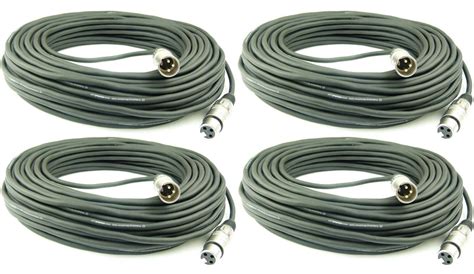 TV Video Audio DMX Mikrofon Kabel Adam Hall 10x 10 M 3 Pol