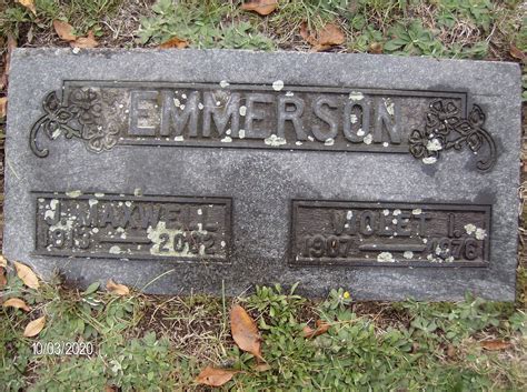 J Maxwell Emmerson 1913 2002 Find A Grave Memorial