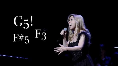 Lara Fabian Live Vocal Range In 2023 F3 F5 G5 Youtube