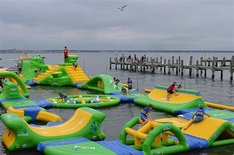 Inflatable Water Park in Ocean City a Cool Way to Cool Off