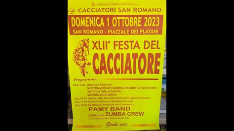 42 Festa Del Cacciatore San Romano Pisa 1 Ottobre 2023 YouTube