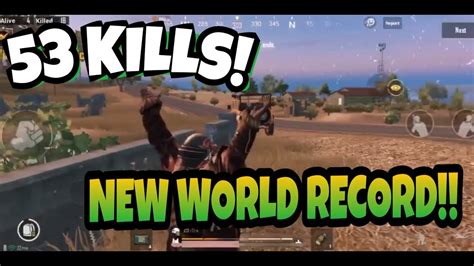 Pubg Mobile New World Record Kills Hardcore Mode Squad Youtube