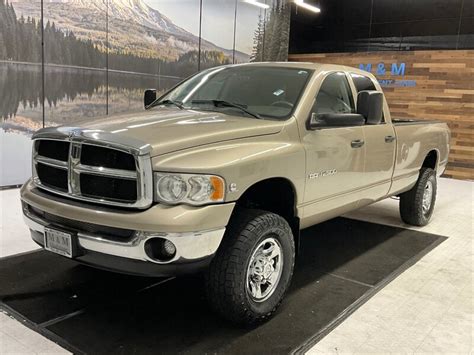 2004 Dodge Ram 2500 Slt Quad Cab 4x4 5 9l Diesel 6 Speed Long Bed