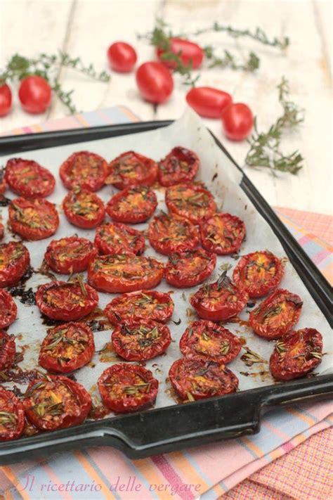 Pomodori Piccadilly Confit Ricetta Facile Il Ricettario Delle Vergare