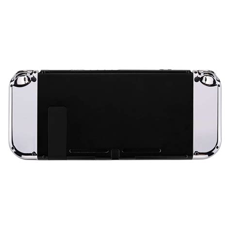 Extremerate Chrome Sliver Joycon Handheld Controller Housing With Full