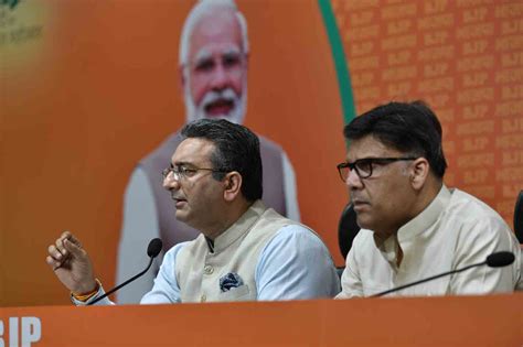 Press Conference Of Bjp National Spokesperson Shri Gaurav Bhaita