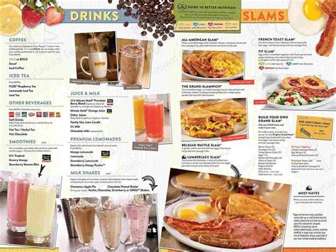 Dennys Menu México Tarifas Vigentes 2024