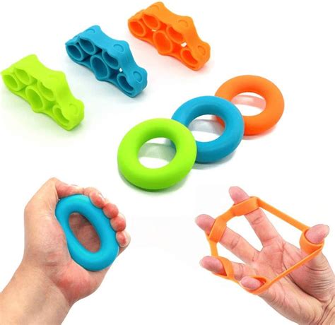 Orzel Ejercitador de Mano 6 pk para Rehabilitación y Fortalecer