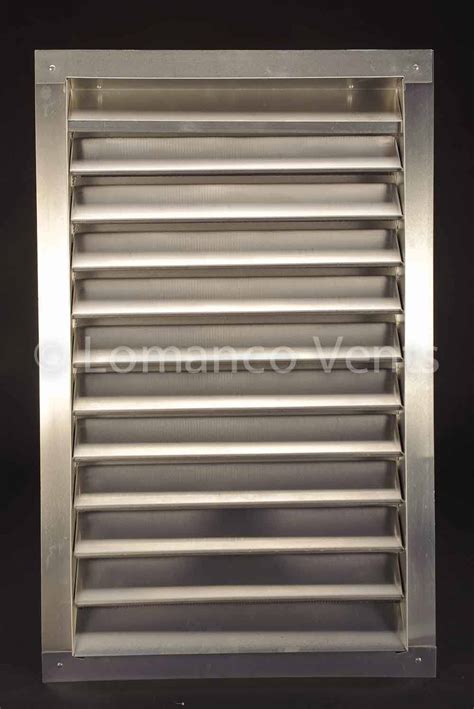 Aluminum Louvered Vents