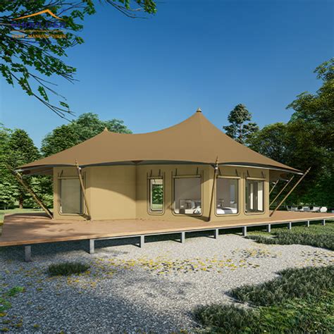 Professional Supplier Luxury House Resort Geodesic Glamping Dome Tent