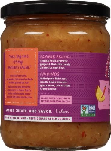 My Brothers Pineapple Thai Salsa 16 Oz King Soopers