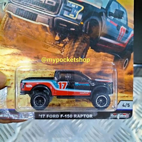 Hot Wheels FORD F RAPTOR Hotwheels Car Culture Desert Rally Hobbies Toys