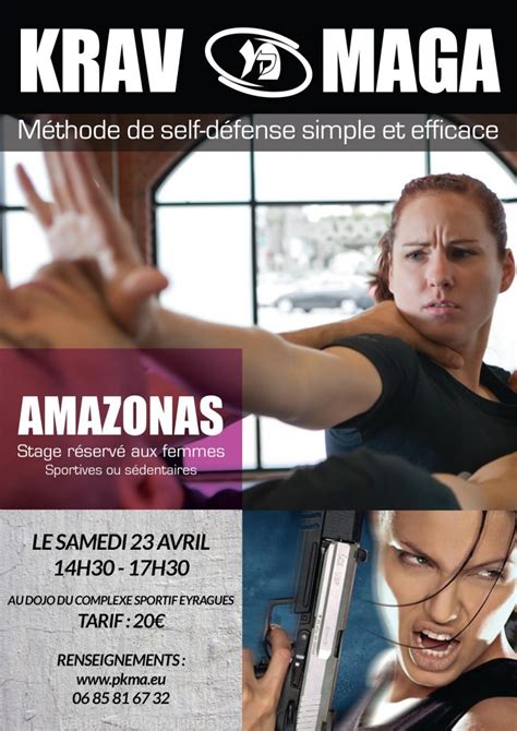 STAGE RÉSERVÉ AUX FEMMES AMAZONAS Provence Krav Maga Association