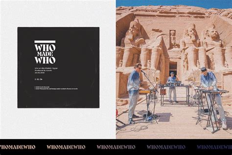 Whomadewho Live At Abu Simbel On Behance