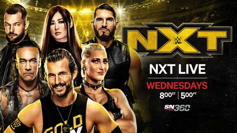 Wwe Nxt Maintenant Diffusé En Direct Au Canada Catch Newz