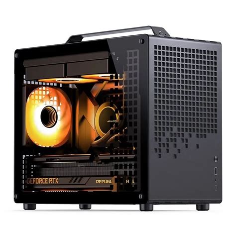 vo case jonsbo  micro atx black voi tay cam  trong