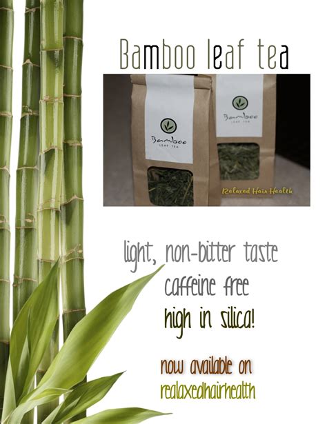 Relaxed Hair Health Bamboo Tea