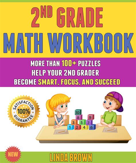 2nd Grade Math Workbook: More Than 100+ Puzzles Help Your 2nd Grader ...