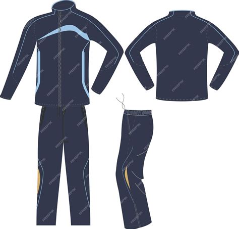 Premium Vector Sublimated Tracksuits Mock Ups