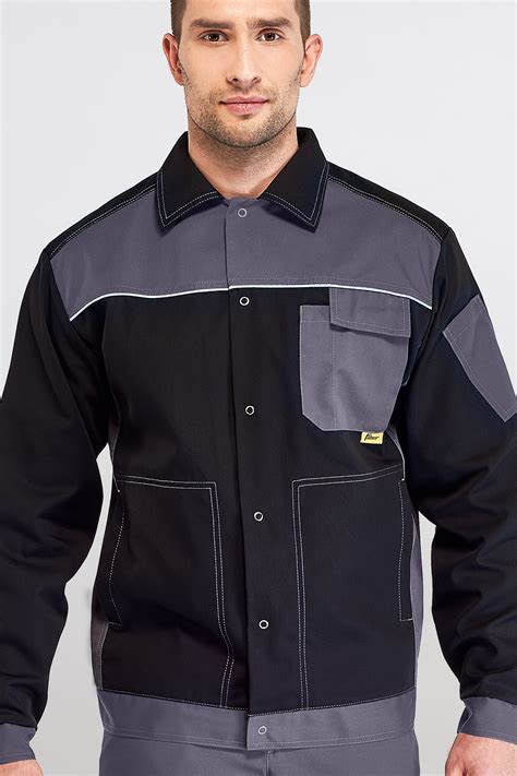 Mocna Bluza Robocza Szara FABOR Workwear