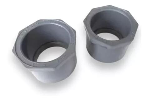 Reduccion Bushing Cem X Cedula Pvc Industrial