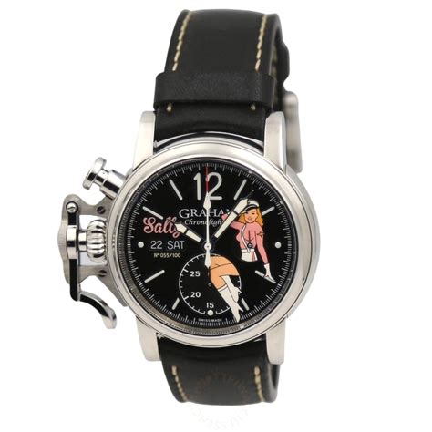 Graham Chronofighter Vintage Nose Art Ltd Sally Mm Cvas B A