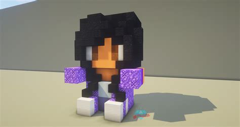 Plushie Aphmau Statue 🌷 Minecraft Map