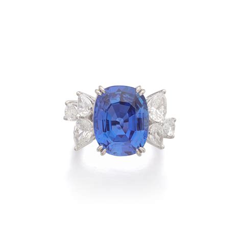 Sapphire And Diamond Ring Important Jewels Sotheby S