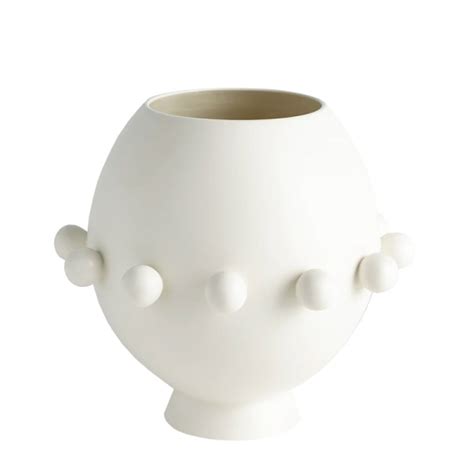 Spheres Vase Ivory Incasa Madrid Curated Decor Incasa Studio