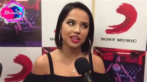 Divinastv ¿cómo Surgió La Canción Mayores De Becky G Youtube