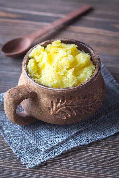 Premium Photo Bowl Of Ghee Clarified Butter